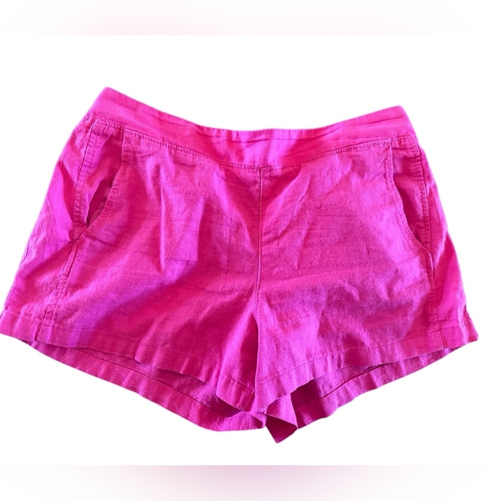 Women’s GAP Pink Cotton 3” Inseam Shorts Size Large
